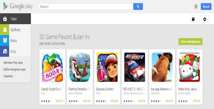 15 Situs Web Download Aplikasi Android Seperti Google Play