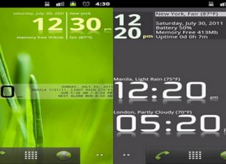 Download Gratis Aplikasi Widget Jam dan Kalendar Untuk Android