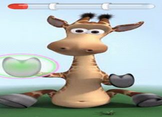 Download Gratis Game Android Anak : Talking Gina the Giraffe