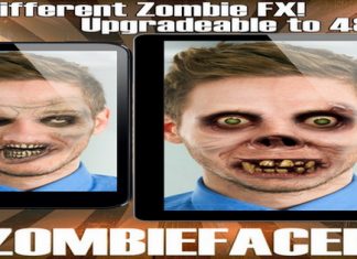Aplikasi Foto ZombieFaced Merubah Wajah Jadi Zombie Android