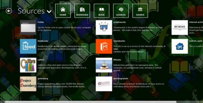 Aplikasi Software Ebook Readers Untuk Windows 8