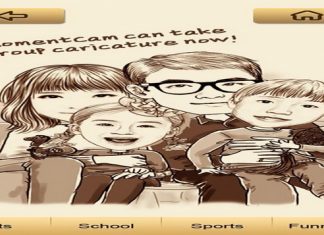MomentCam iPhone dan Android Membuat Karikatur Dari Foto