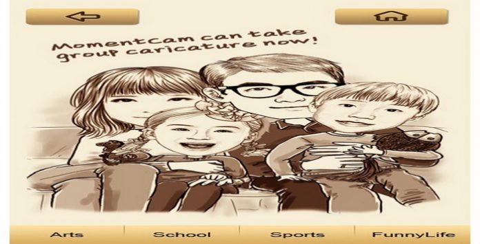 MomentCam iPhone dan Android Membuat Karikatur Dari Foto_B