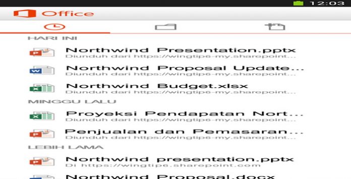 Aplikasi Resmi Microsoft Office Mobile Gratis Untuk Android