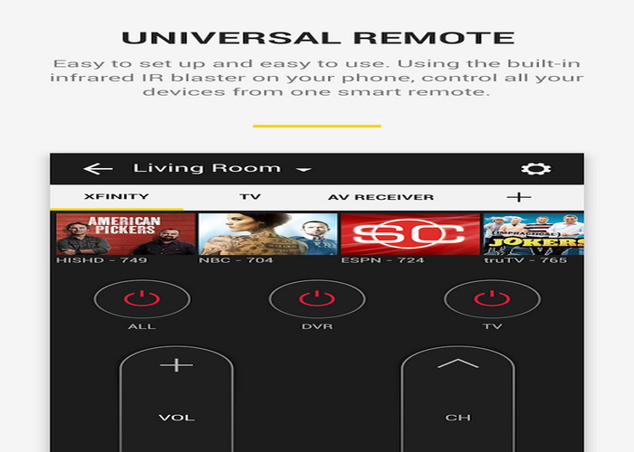 5 Aplikasi Remote Control TV Gratis Untuk Android-E