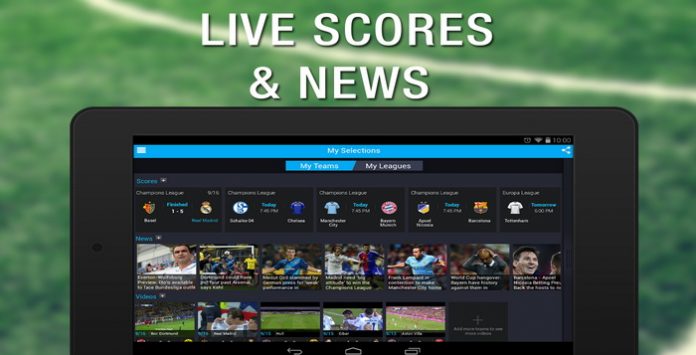 Aplikasi Berita Dan Live Score Sepak Bola Untuk Android 2015