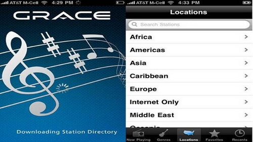 Aplikasi FM Radio Streaming Online iPhone 5_B