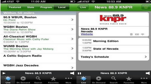 Aplikasi FM Radio Streaming Online iPhone 5_J