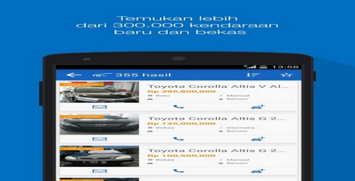Aplikasi Jual Beli Mobil Dan Motor Terbaik Untuk Android