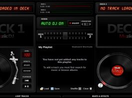 Belajar DJ Dengan Situs Virtual Online Gratis DJ Mixer